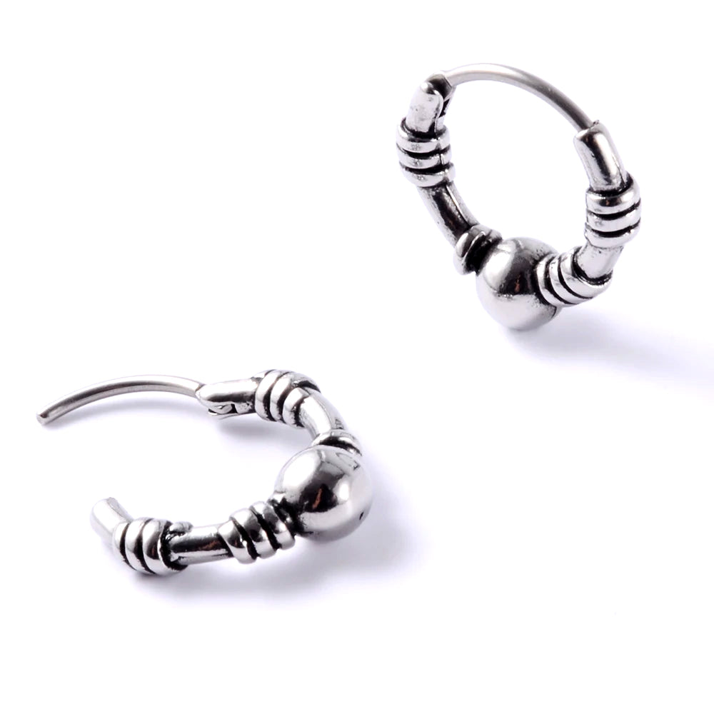 Steel 316L Segmentring Clicker im Kugel Design - Stärke 1.0mm Durchmesser 10mm