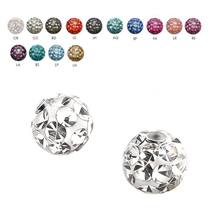 Kristall Epoxy Clip-In Kugel