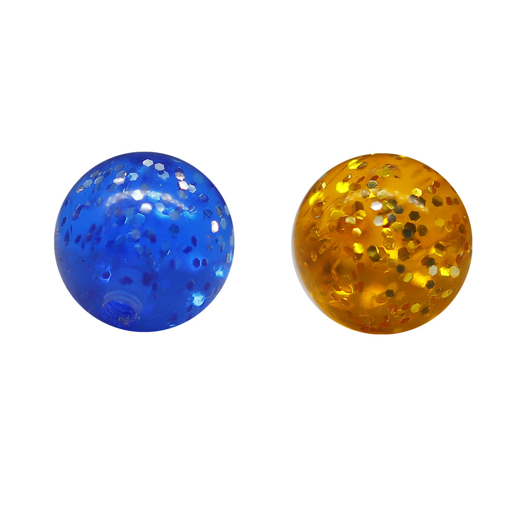 Acryl Glitter Schraubkugel - Stärke 1.6mm