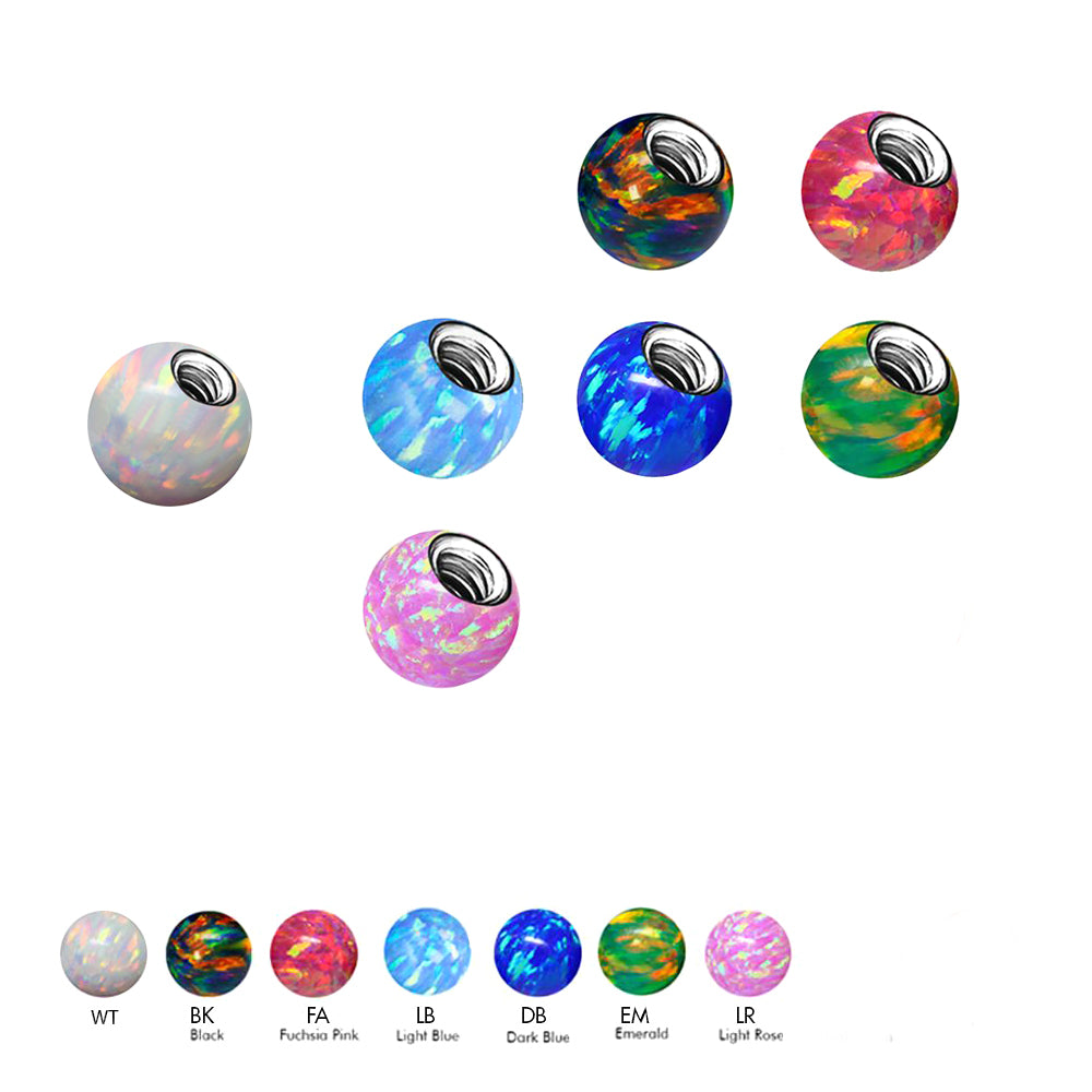 Opal Schraubkugel - Stärke 1.6mm