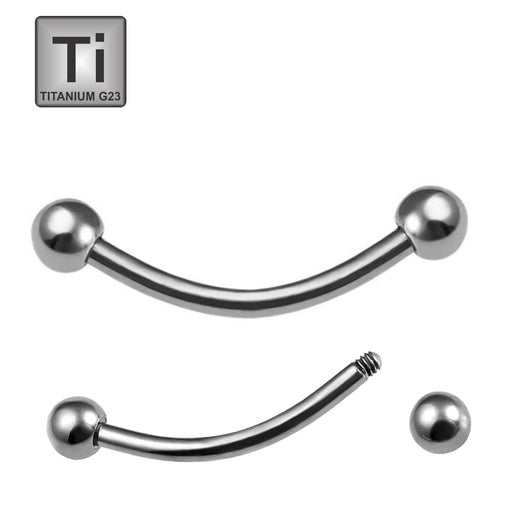 Titan G23 Banana mit Kugeln - Stärke 1.6mm