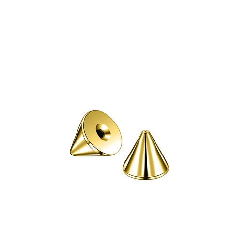 18K Gold Steel Schraubspitze - Stärke 1.2mm