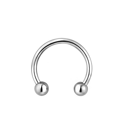 Steel 316L Circular Barbell mit Kugeln - Stärke 1.6mm