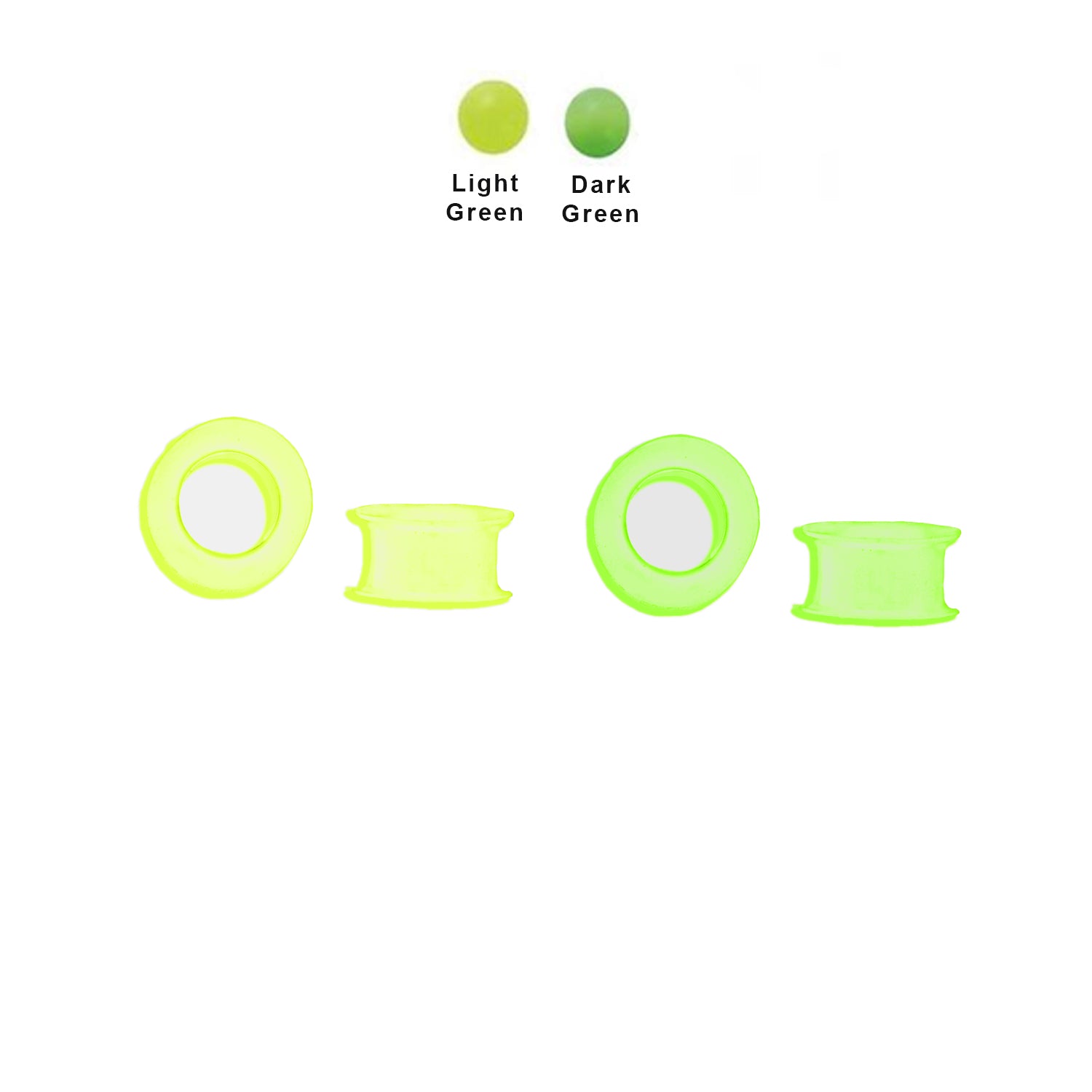 Silikon Tunnel mit dünnem Rand