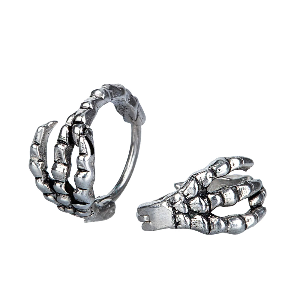 Steel 316L Segmentring Clicker im Drachen Krallen Design - Stärke 1.0mm Durchmesser 10mm