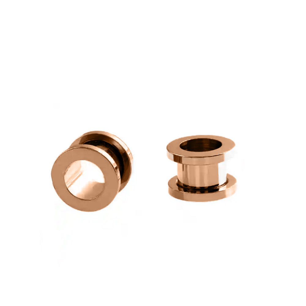Antik Copper Steel Flesh Tunnel