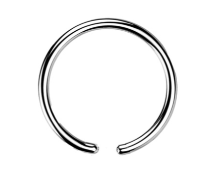 Steel 316L BCR ohne Klemmkugel - Stärke 1.2mm für Kugel 3mm