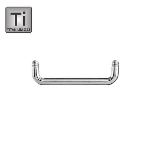 90° Titan G23 Surface Barbell ohne Kugeln - Stärke 1.2mm