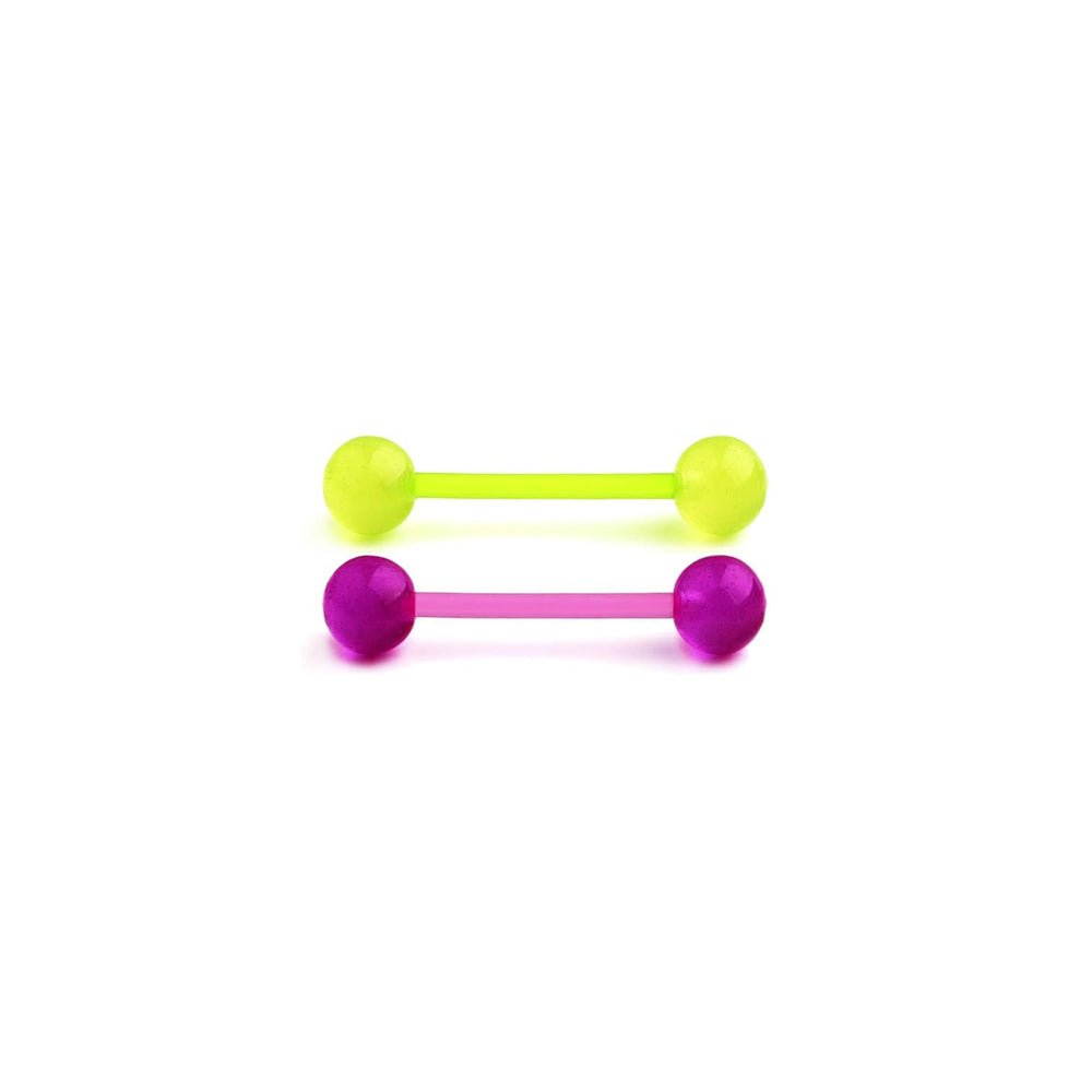Bioflex Barbell Transparent - Flexibel - Stärke 1.6mm Länge 16mm