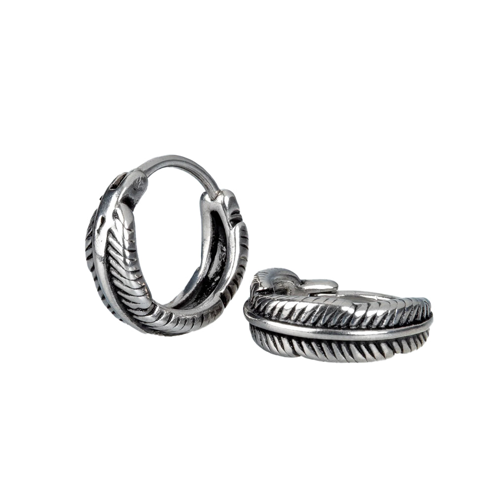 Steel 316L Segmentring Clicker im Feder Design - Stärke 1.0mm Durchmesser 10mm