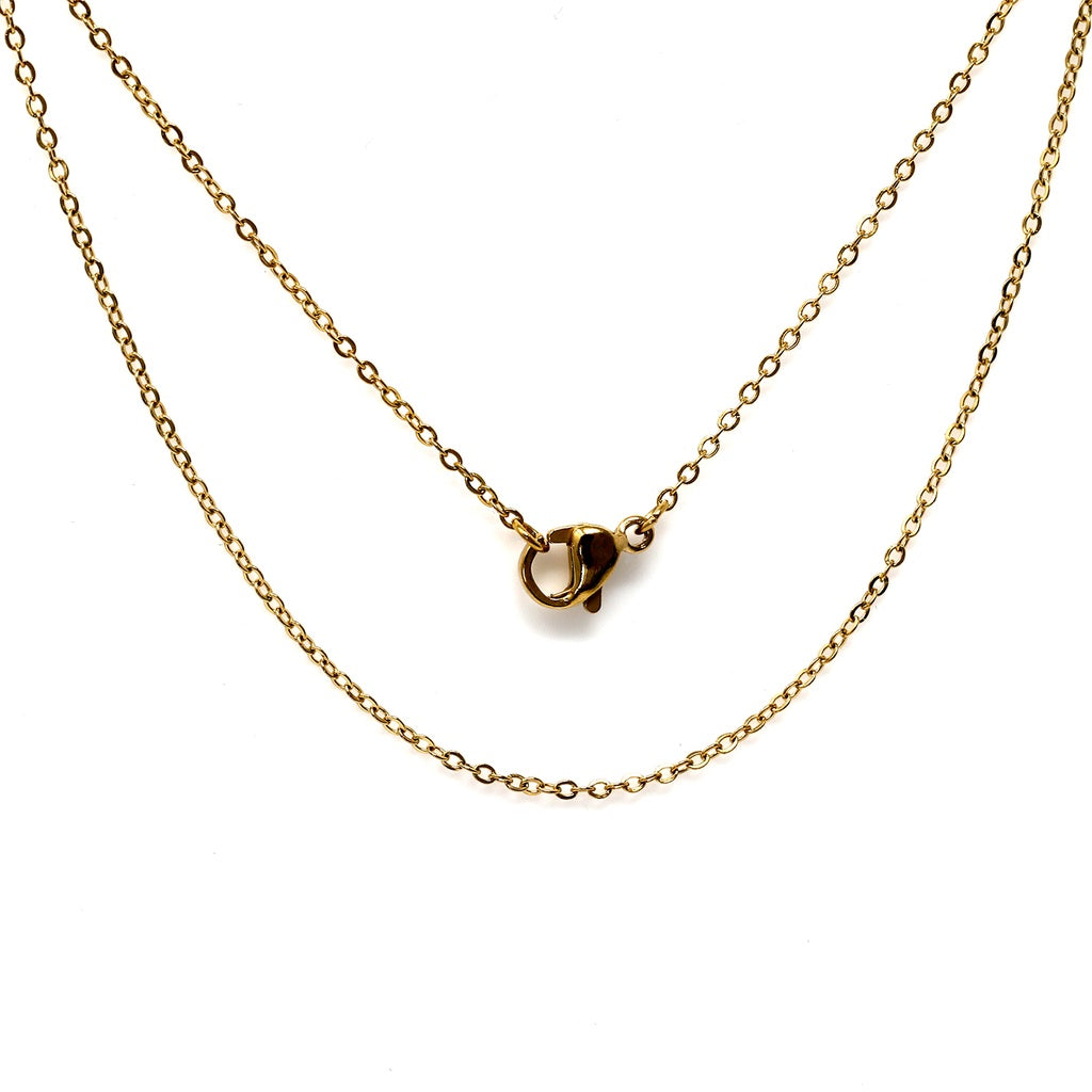 18k Gold S. Steel Panzerkette