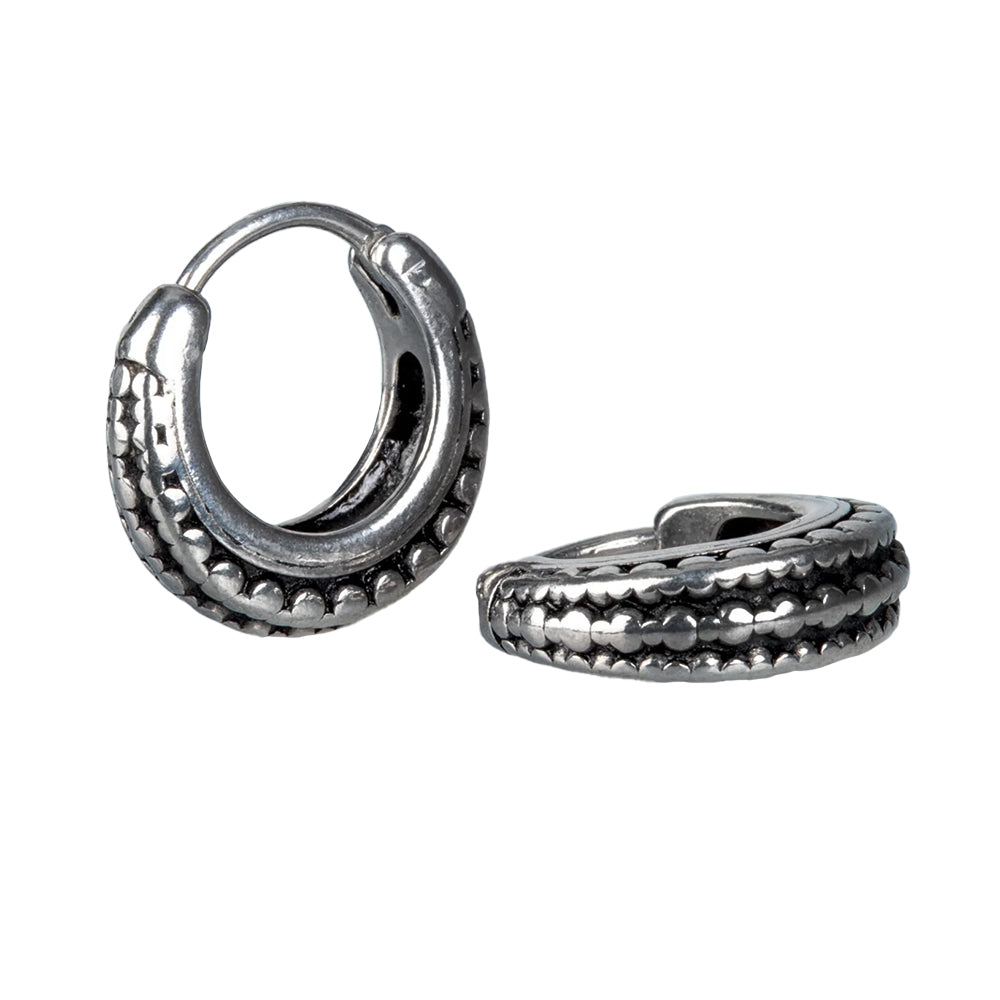 Steel 316L Segmentring Clicker im Fashion Design - Stärke 1.0mm Durchmesser 10mm