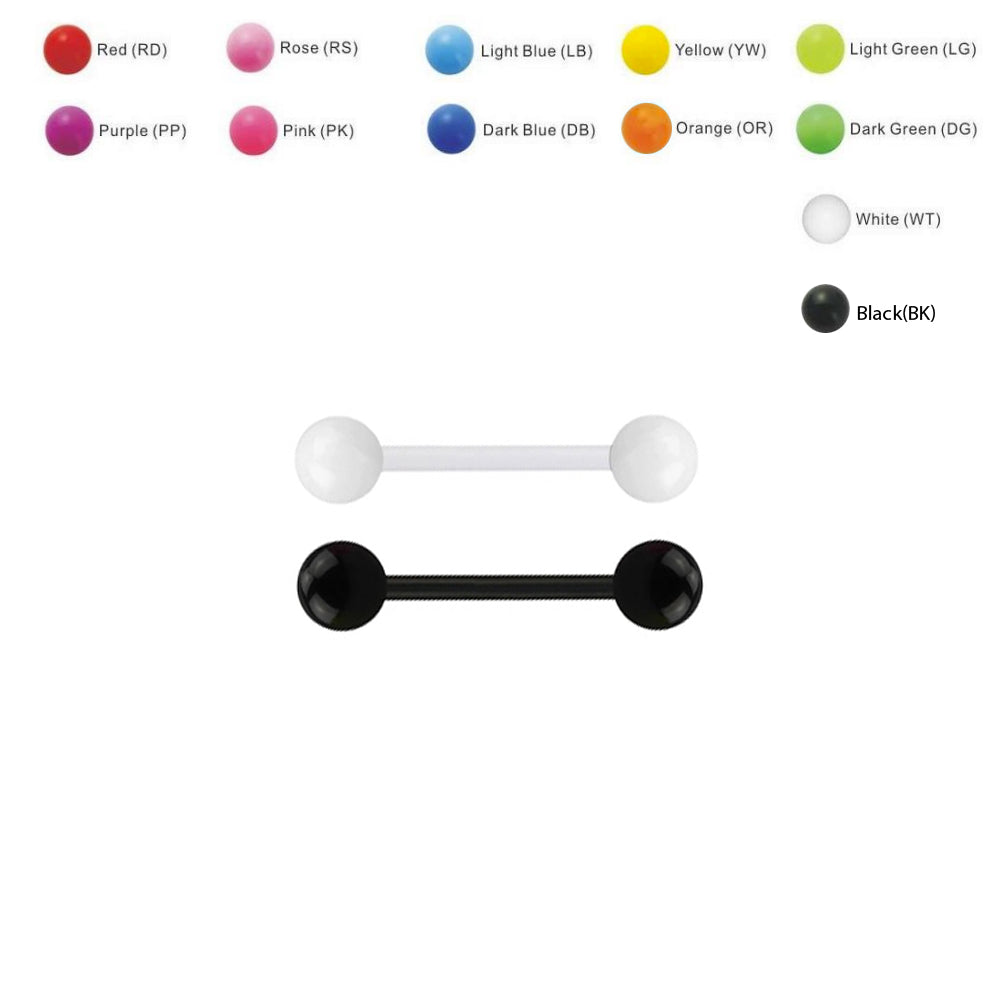 Bioflex Barbell - Flexibel - Stärke 1.6mm Länge 16mm
