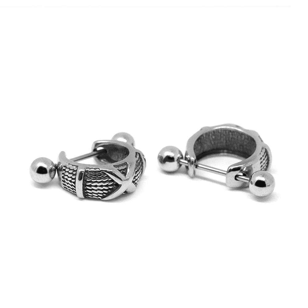 Steel 316L Helix Barbell im Fashion Design - Stärke 1.0mm