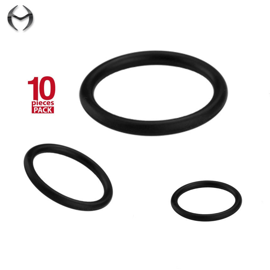 Rubber rings - set of 10