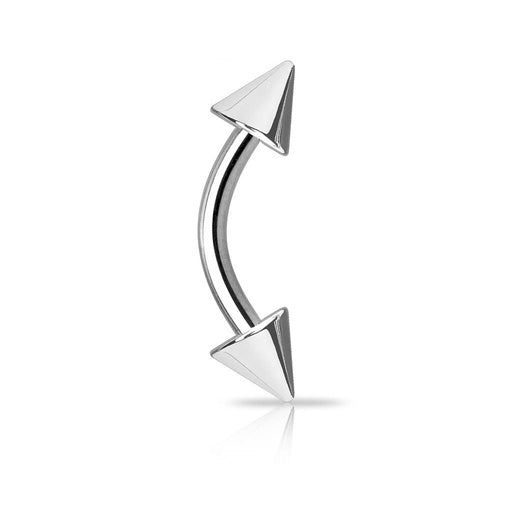 Steel banana with tips - thickness 1.6mm