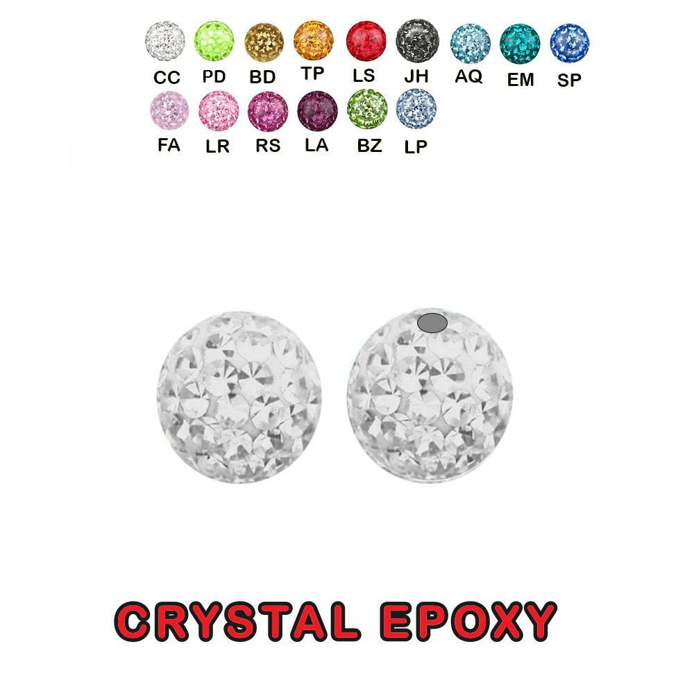 Kristall Epoxy Clip-In Kugel