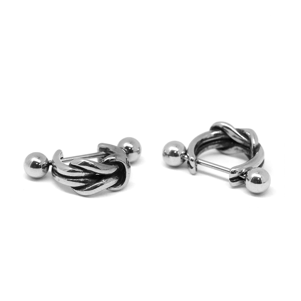 Steel 316L Helix Barbell im Fashion Design - Stärke 1.0mm