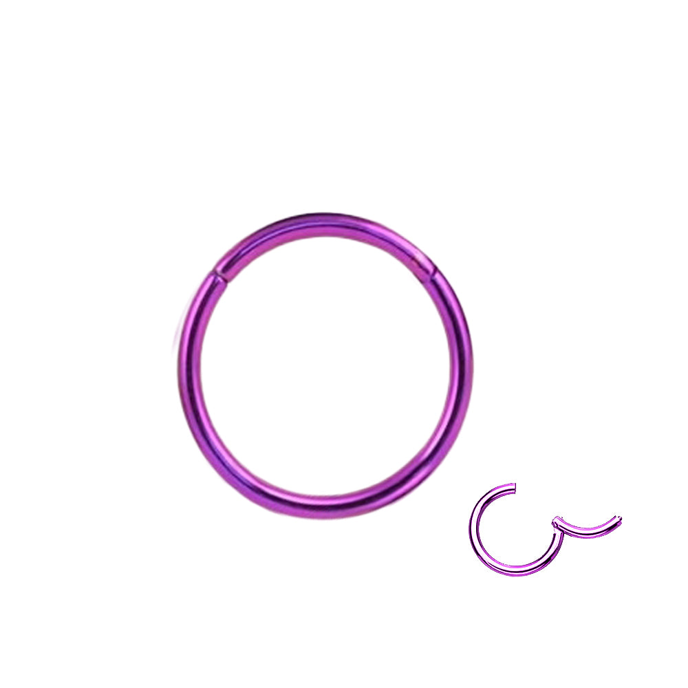 Purple Steel Segmentring Clicker