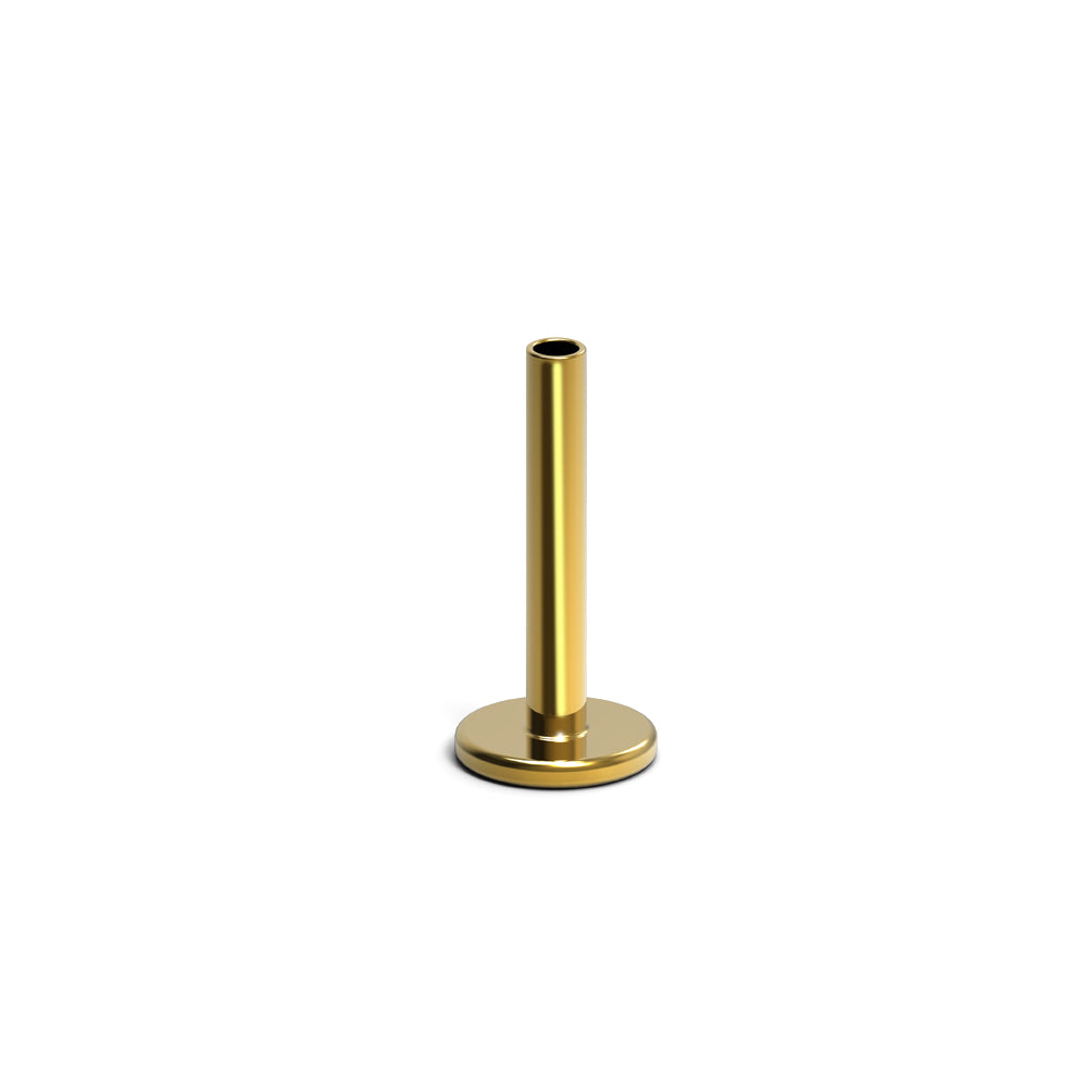 18K Gold Steel Labret ohne Kugel -Innengewinde- Stärke 1.2mm